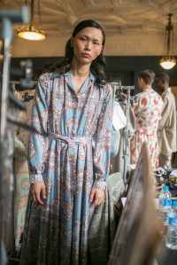 Backstage at Edward Crutchley Men's Spring 2018