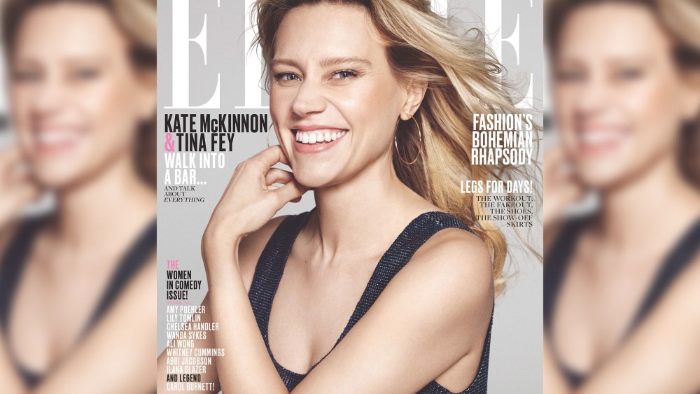 Kate McKinnon fronts Elle's July issue.