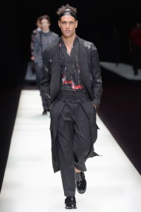 Emporio Armani Men's Spring 2018