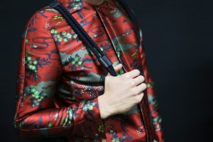 Backstage at Emporio Armani Men's Spring 2018