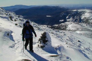 Guests at the Omni Mount Washington can arrange for a guided winter hike up Mount Washington.