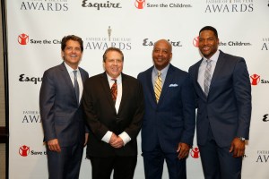 Mark Shriver, Marvin Ellison, and Michael Strahan
