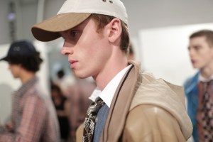 Backstage at Fendi Men's Spring 2018