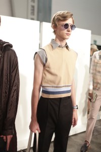 Backstage at Fendi Men's Spring 2018