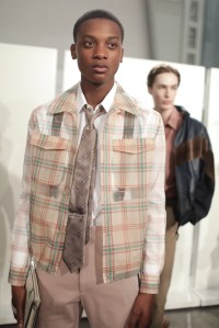 Backstage at Fendi Men's Spring 2018