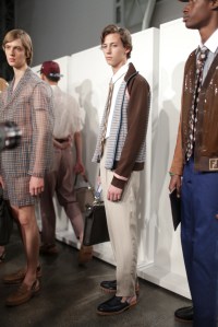 Backstage at Fendi Men's Spring 2018
