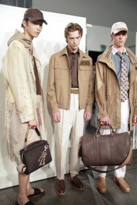 Backstage at Fendi Men's Spring 2018