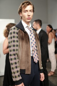 Backstage at Fendi Men's Spring 2018