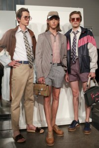 Backstage at Fendi Men's Spring 2018