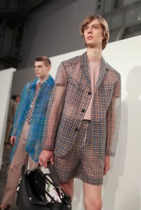 Backstage at Fendi Men's Spring 2018