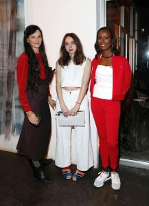 Taryn Simon, Zoe Kazan, Shala MonroqueDasha Zhukova, Garage Magazine and VICE host an intimate dinner to welcome new editor-in-chief, New York, USA - 06 Jun 2017