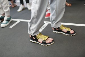 Backstage at Ermenegildo Zegna RTW Spring 2018