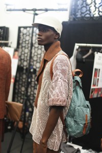 Backstage at Ermenegildo Zegna RTW Spring 2018