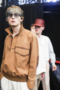 Backstage at Ermenegildo Zegna RTW Spring 2018