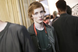 Backstage at Ermenegildo Zegna RTW Spring 2018
