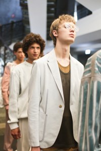Backstage at Ermenegildo Zegna RTW Spring 2018