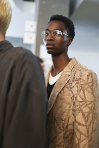 Backstage at Ermenegildo Zegna RTW Spring 2018