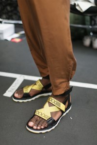 Backstage at Ermenegildo Zegna RTW Spring 2018
