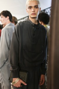 Backstage at Ermenegildo Zegna RTW Spring 2018
