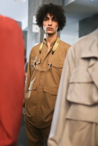 Backstage at Ermenegildo Zegna RTW Spring 2018