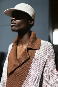 Backstage at Ermenegildo Zegna RTW Spring 2018