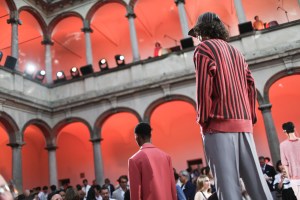 Backstage at Ermenegildo Zegna RTW Spring 2018