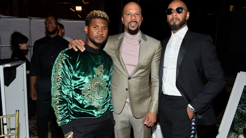 Usher, Kadeem 'Swizz Beatz' Dean, Common