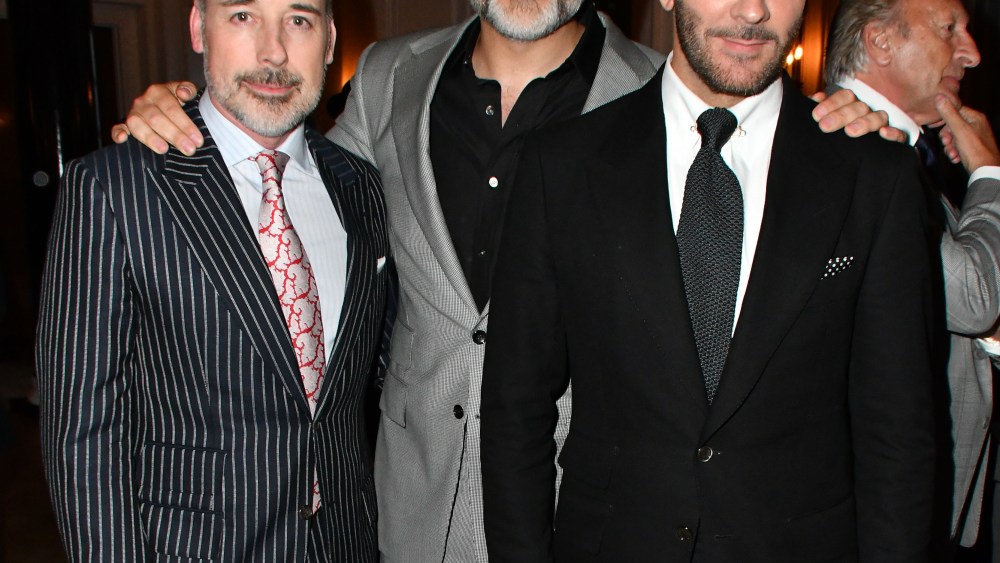 David Furnish, David Walliams Tom Ford