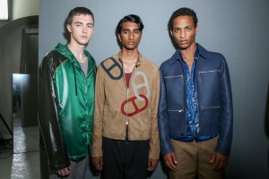 Backstage at Hermès Men's Spring 2018
