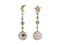 Bibi Van Der Velden earrings