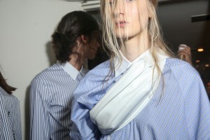 Backstage at Juun J Men's Spring 2018