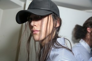 Backstage at Juun J Men's Spring 2018