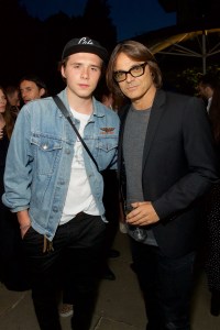Brooklyn Beckham and Mario Sorrenti