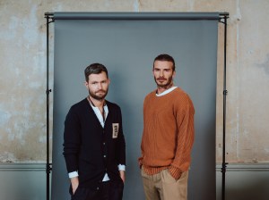 Kent Curwen and David Beckham