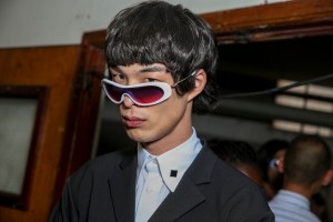 Backstage at Kenzo Men's Spring 2018