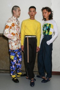 Backstage at Kenzo Men's Spring 2018