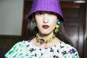 Backstage at Kenzo Men's Spring 2018