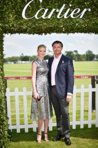 lara Stone and Laurent Feniou