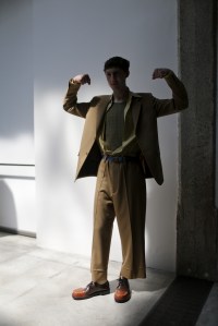 Backstage at Marni Men's Spring 2018