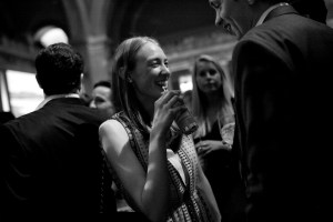 The atmosphere at the Met Young Members party.