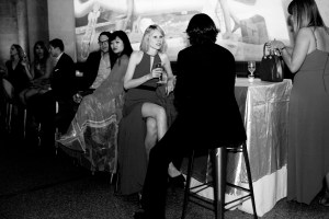 The atmosphere at the Met Young Members party.