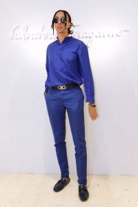 Ghali at Salvatore Ferragamo