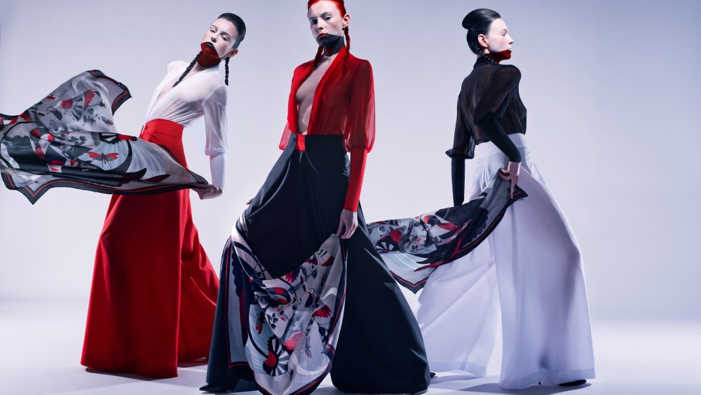 Gary James McQueen's debut scarf collection