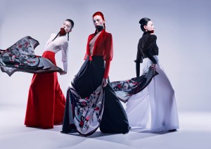 Gary James McQueen's debut scarf collection
