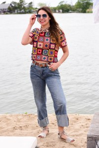 Memorial Day weekend street style in Montauk.