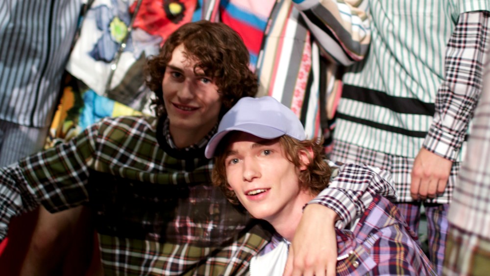 Backstage at MSGM Men's Spring 2018