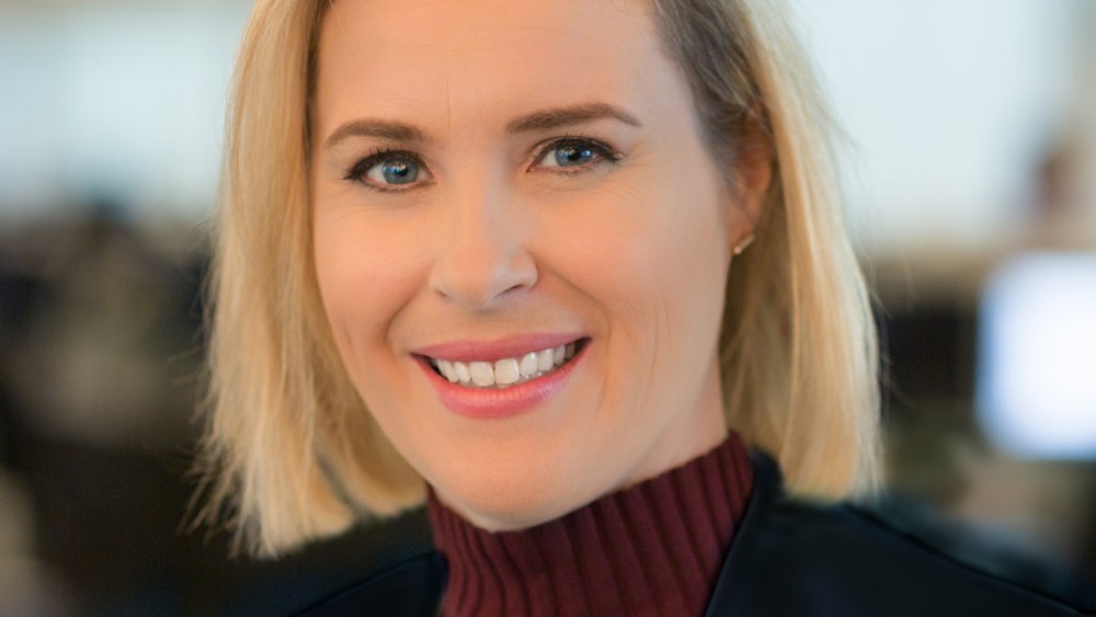 Bloomberg Washington Bureau Chief Megan Murphy photographed at Bloomberg Global Headquarters in New York on Nov. 8, 2016. Photographer: Lori Hoffman/Bloomberg