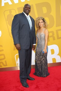 Shaquille O'Neal and Laticia Rolle