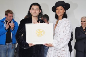 Kozaburo Akasaka and Rihanna