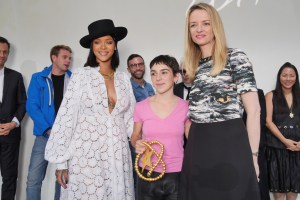 Rihanna, Marine Serre, and Delphine Arnault